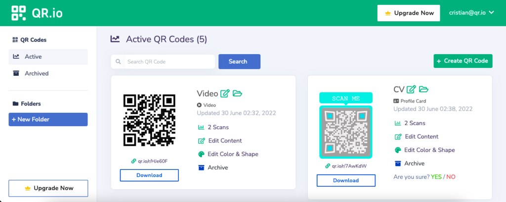 how to make a qr code for a google presentation