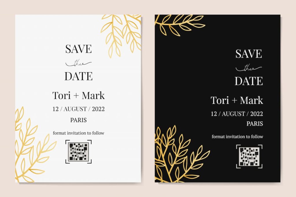 free qr code generator for wedding invitations