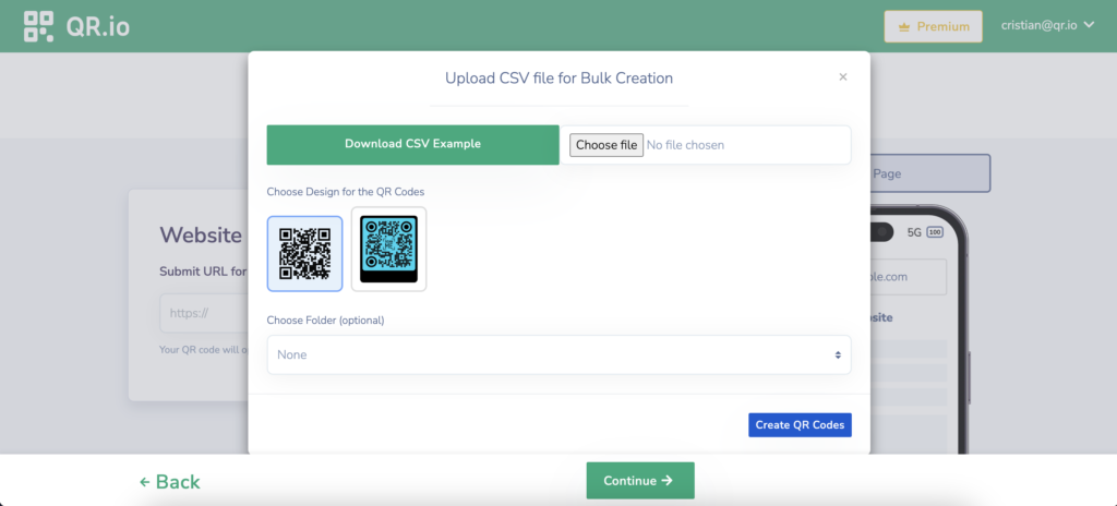 how to make a qr code for a google presentation